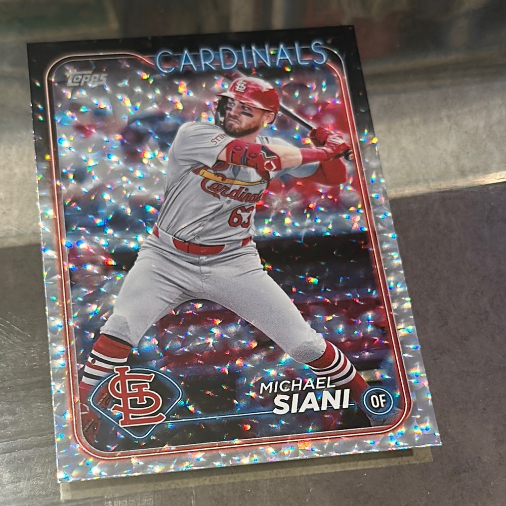 Topps Cardinals Holographic Baseball Card
